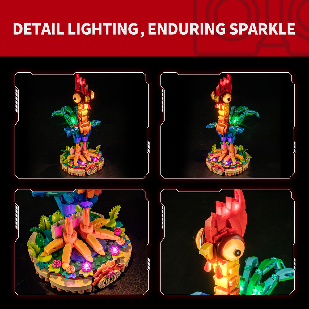 Briksmax 2.0 Light Kit For LEGO Heihei 43272-4