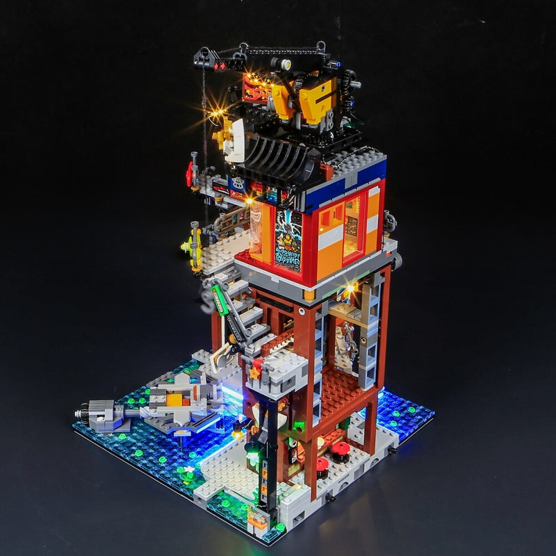 Light Kit for LEGO NINJAGO City Workshops 71837 BriksMax