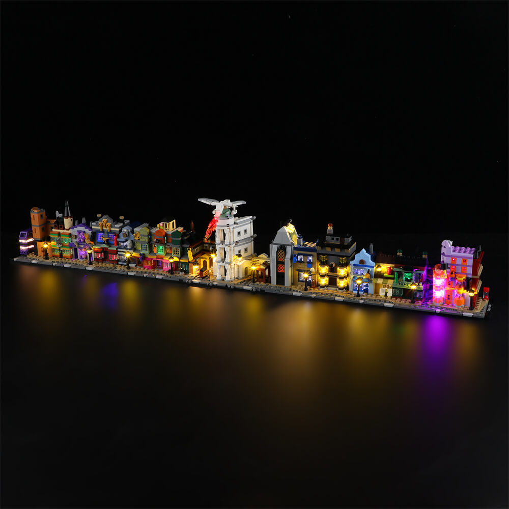 Lightailing Light Kit For LEGO Diagon Alley Wizarding Shops 76444 - 4