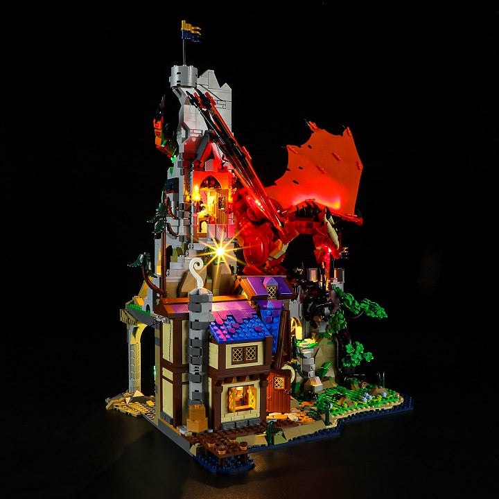 Kit d'éclairage pour Dungeons Dragons : Red Dragon's Tale 21348-Briksmax