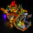 Immersive fantasy lighting display for LEGO Ocarina of Time set