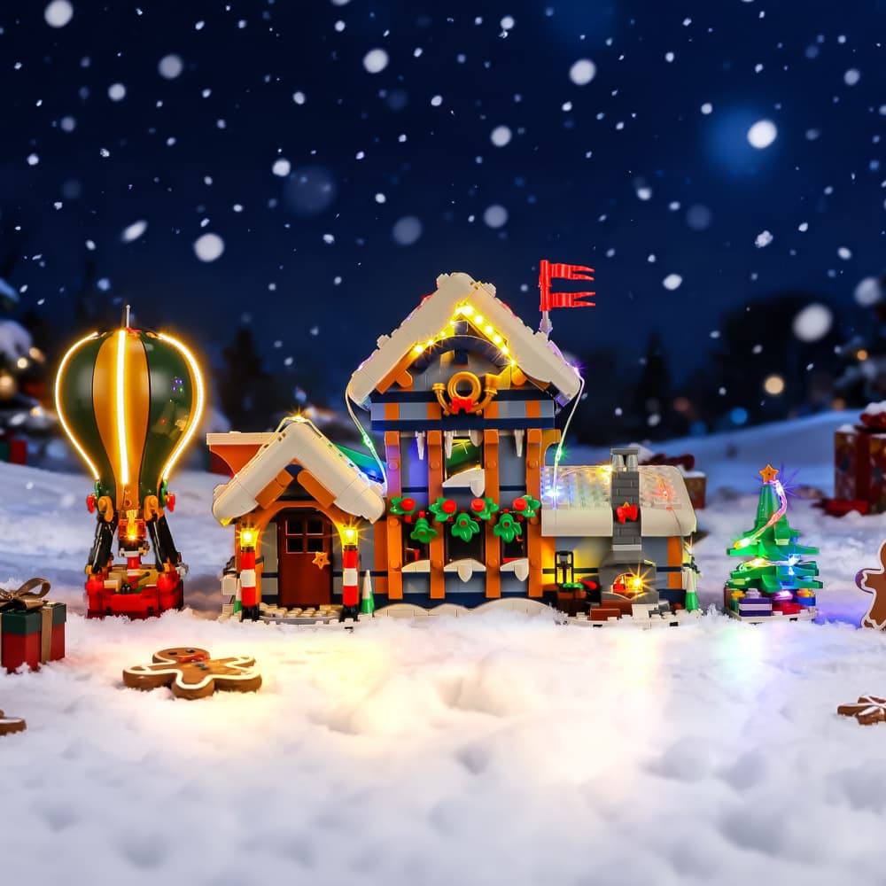 Light Kit for LEGO Santa's Post Office 10339（Breathing Light Edition）- Briksmax 2.0 - 1
