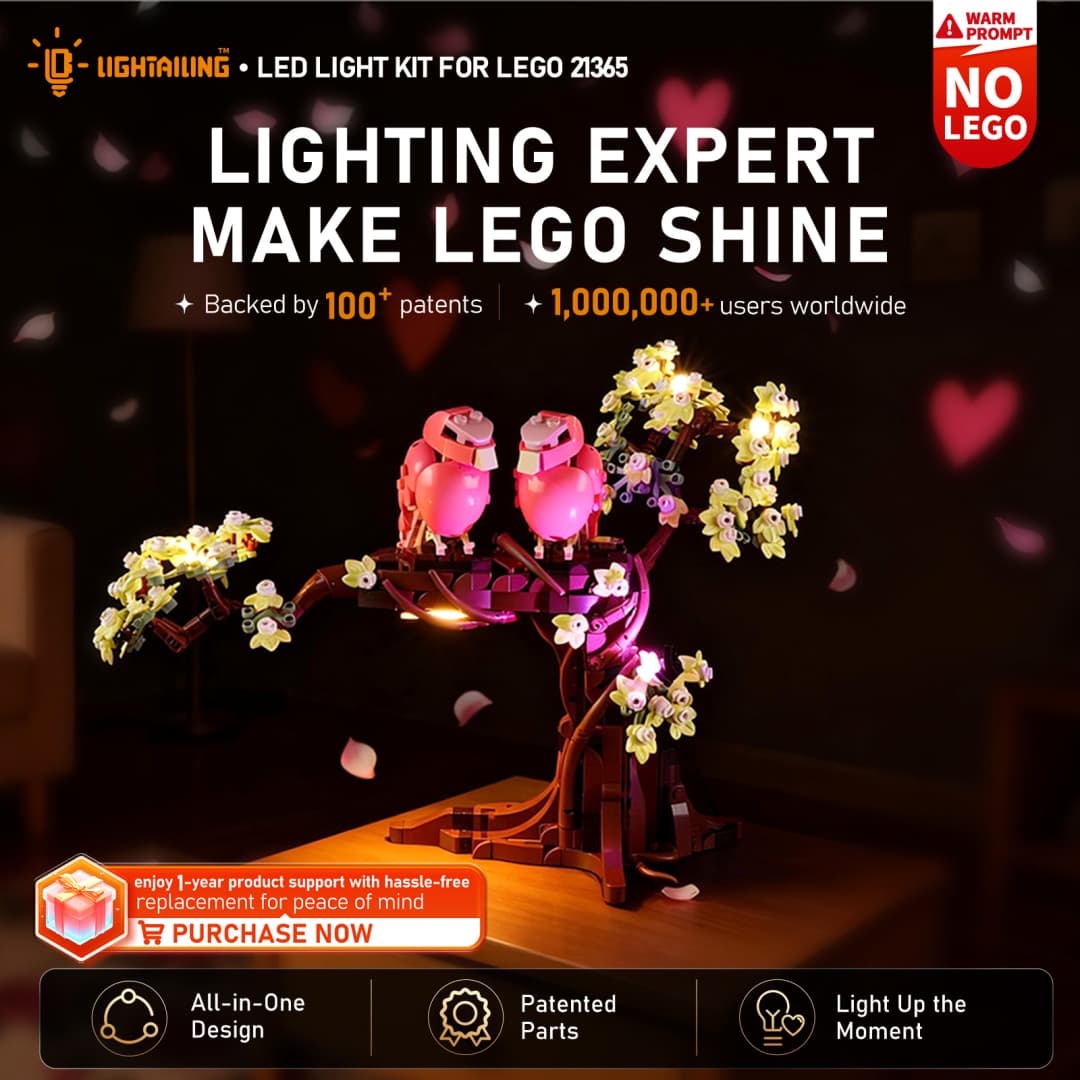 Light Kit for Love Birds 21365 - Lightailing