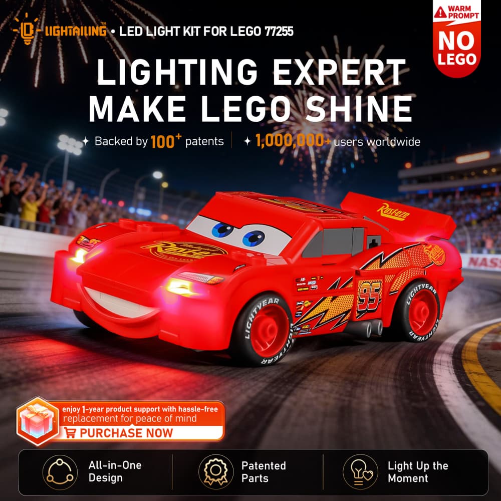 Light Kit for Lightning McQueen 77255- Lightailing