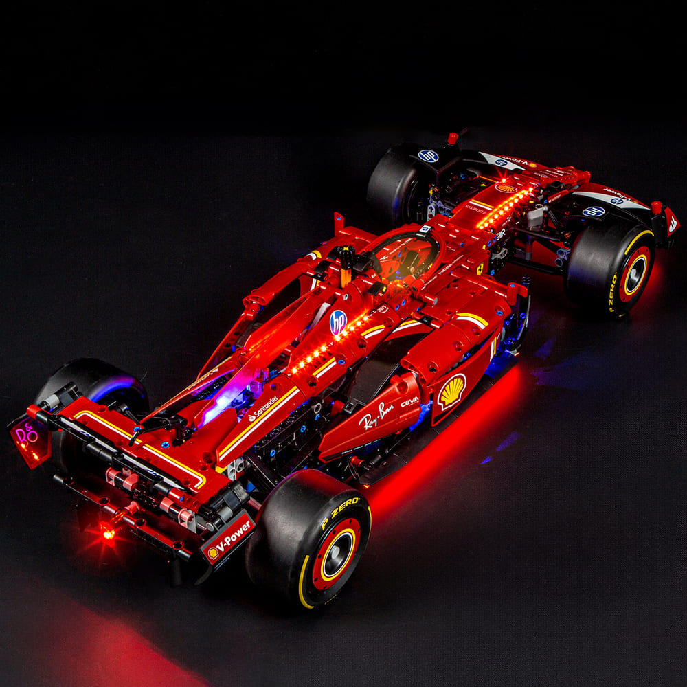 Lightailing Light Kit For LEGO Ferrari SF-24 F1 Car 42207 - 14