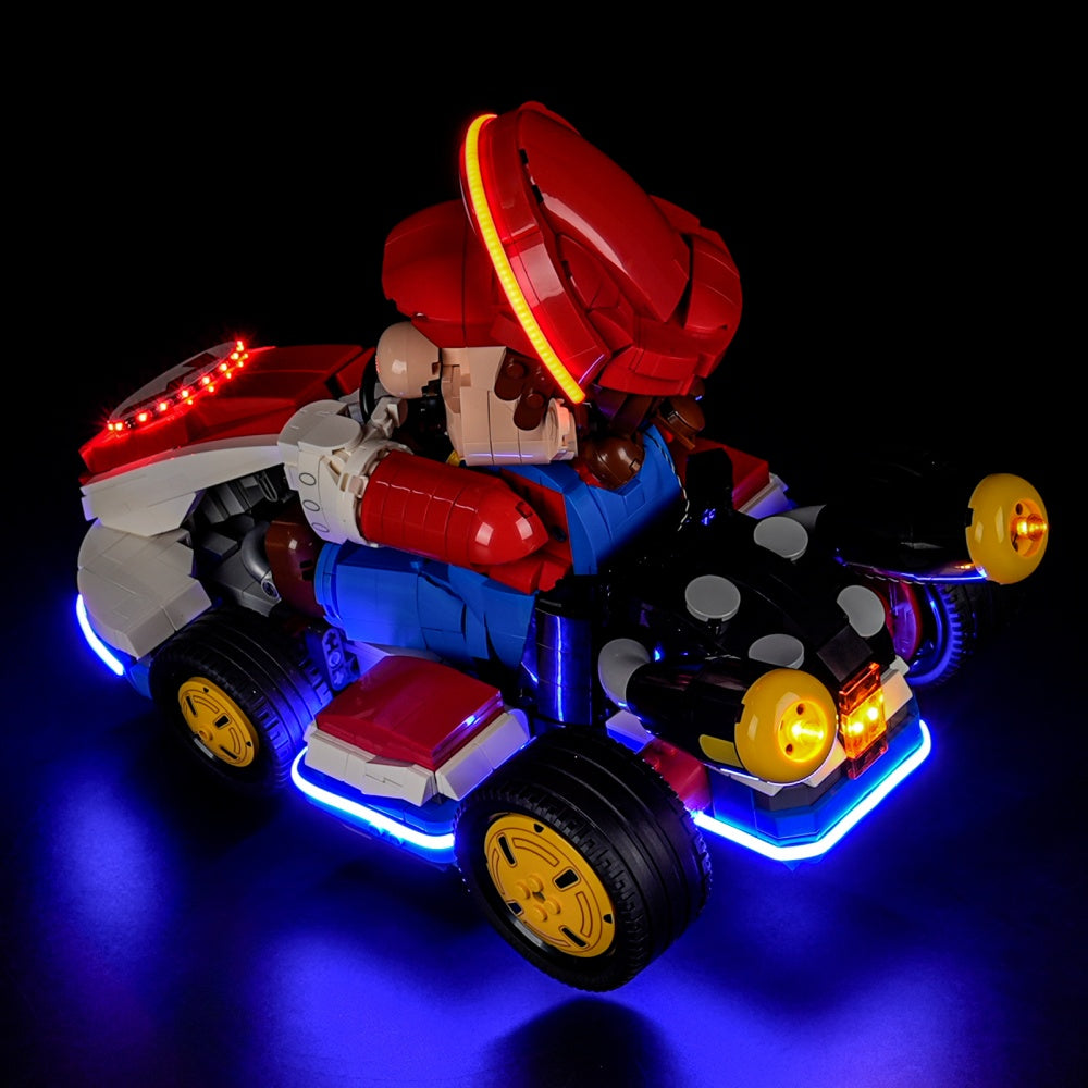 Beleuchtungsset für Mario Kart – Mario &amp; Standard Kart 72037 - Briksmax 2.0