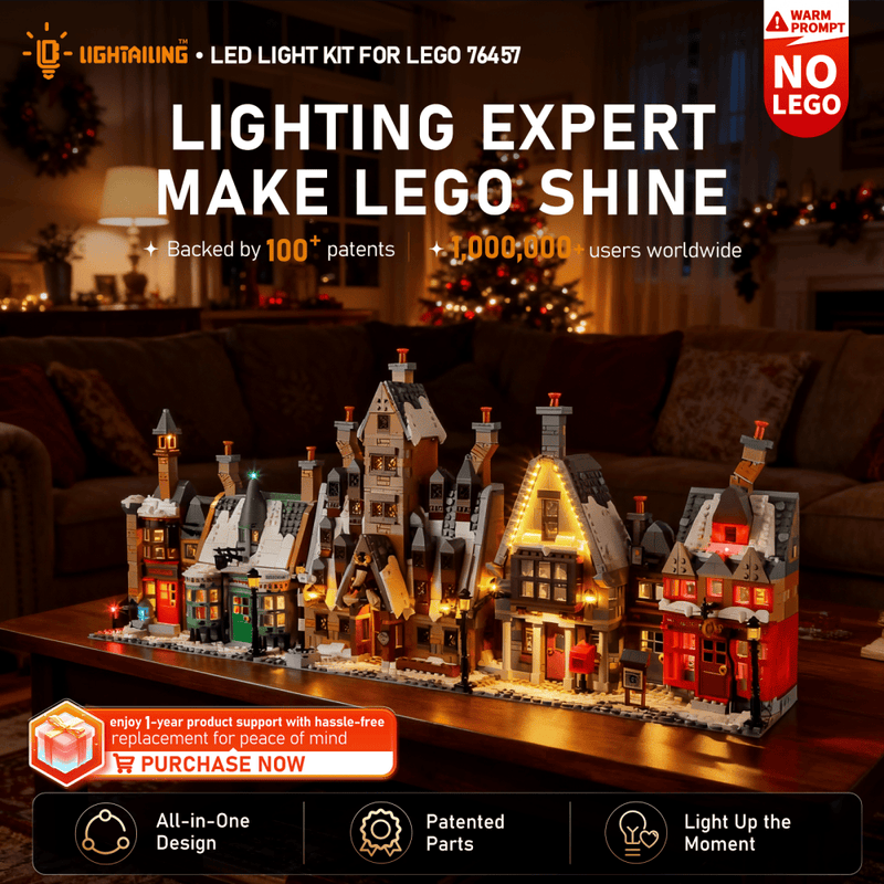 Beleuchtungsset für Hogsmead Village – Sammleredition Nr. 76457 -Lightailing