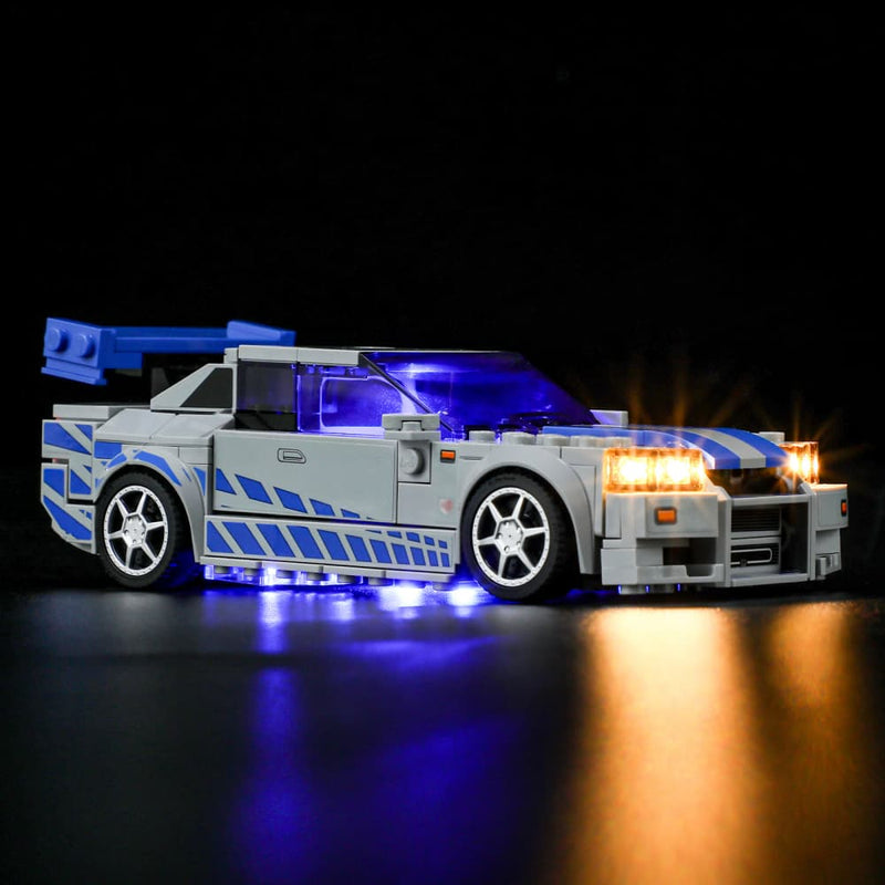 Briksmax Light Kit für 2 schnelle 2 Furious Nissan Skyline GT-R (R34) 76917