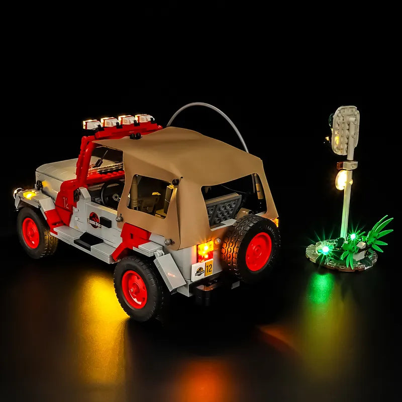 Light Kit for Jurassic Park Jeep Wrangler 77984 - Lightailing