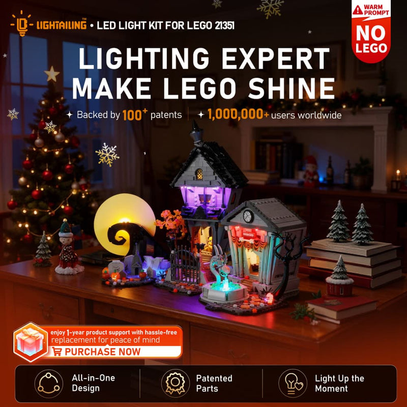 Light Kit for Disney Tim Burton's The Nightmare Before Christmas 21351-Lightailing