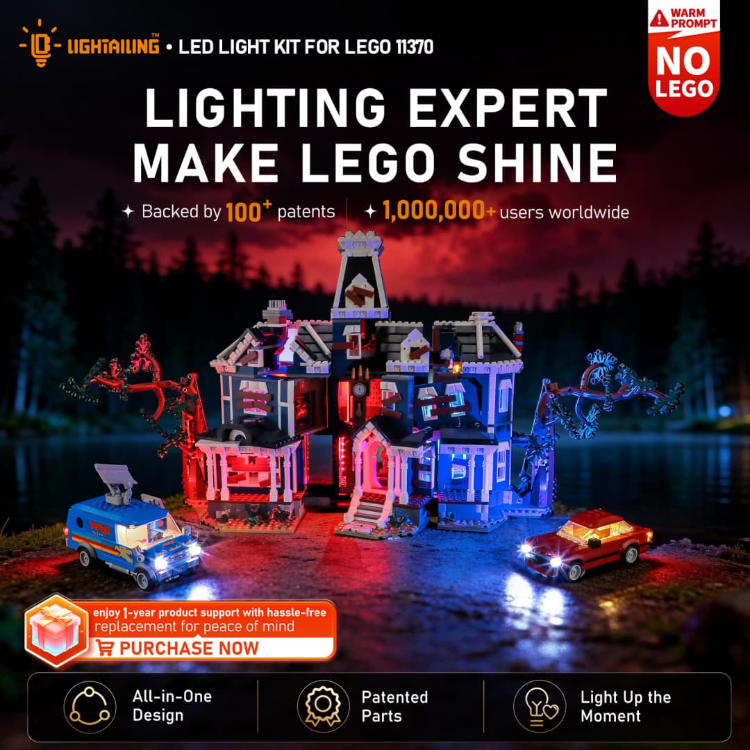 Light Kit for Stranger Things: The Creel House 11370 - Lightailing