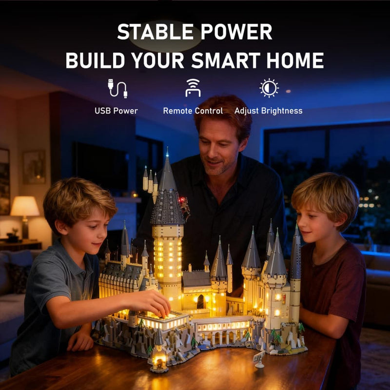 Kit d'éclairage pour le château de Poudlard 71043