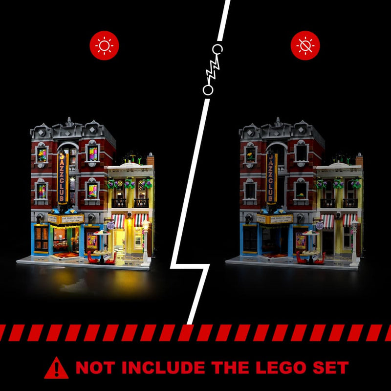 Briksmax Light Kit For LEGO Jazz Club 10312 - 2