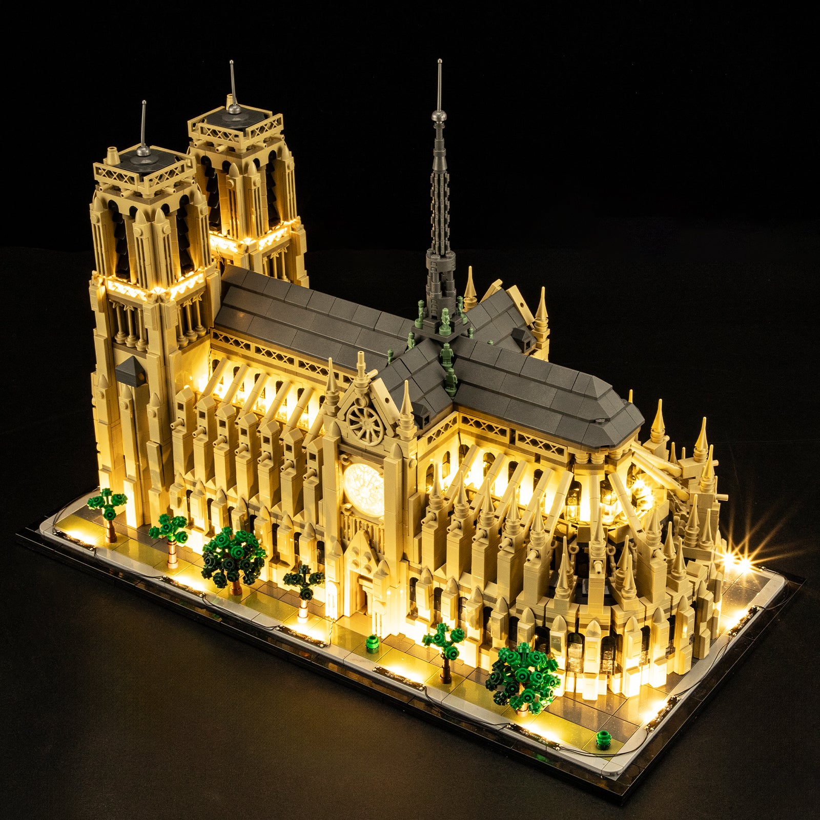 Light Kit for Notre-Dame de Paris 21061-Lightailing(Remote Version)