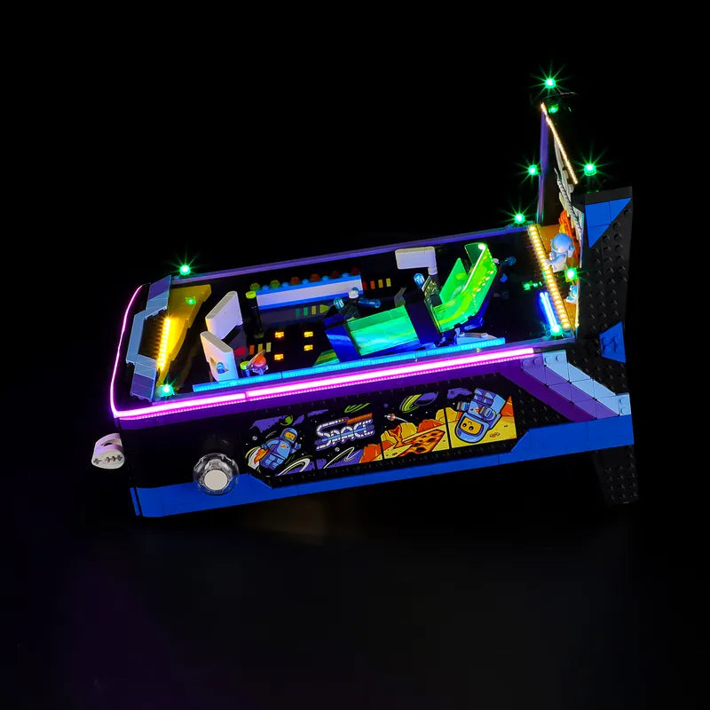 Light kit for Classic Space Pinball Machine 11374 – Dynamic Lighting Effects| Briksmax 2.0