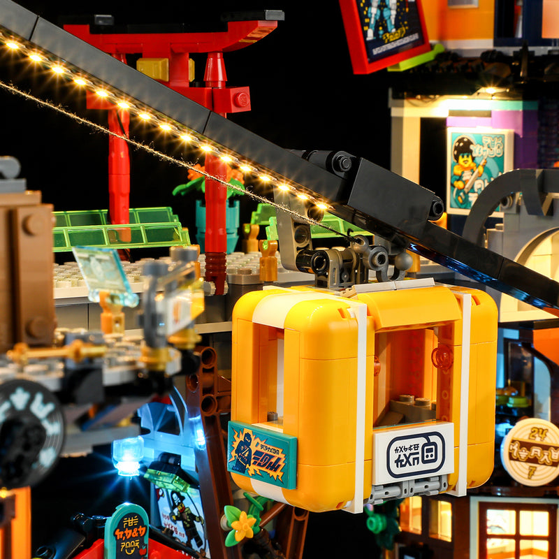 Light Kit For NINJAGO® City Markets 71799