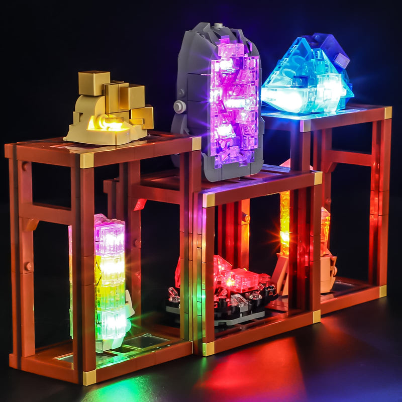 Kit d'éclairage pour collection de minéraux 21362 - Lightailing【Prix non définitif｜Bientôt disponible】