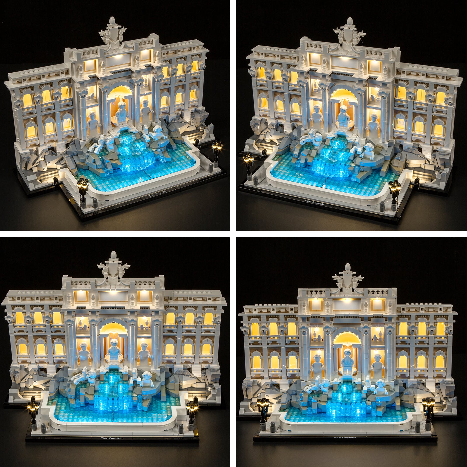 Kit d'éclairage pour fontaine Trevi 21062 - Briksmax 2.0 (Version avec télécommande)