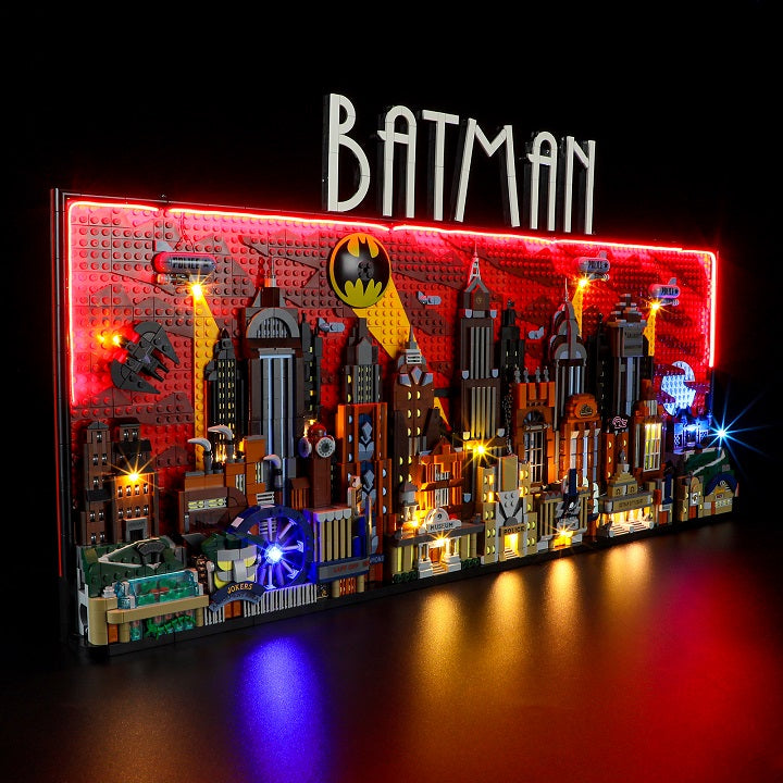 Kit d'éclairage pour Batman : la série animée Gotham City 76271-Briksmax