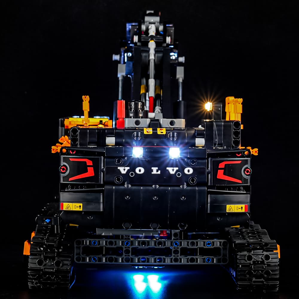 Lightailing Light Kit For LEGO Volvo EC500 Hybrid Excavator #42215 -11