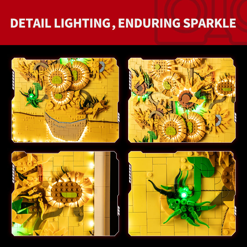 Remote Light Kit For Vincent van Gogh – Sunflowers