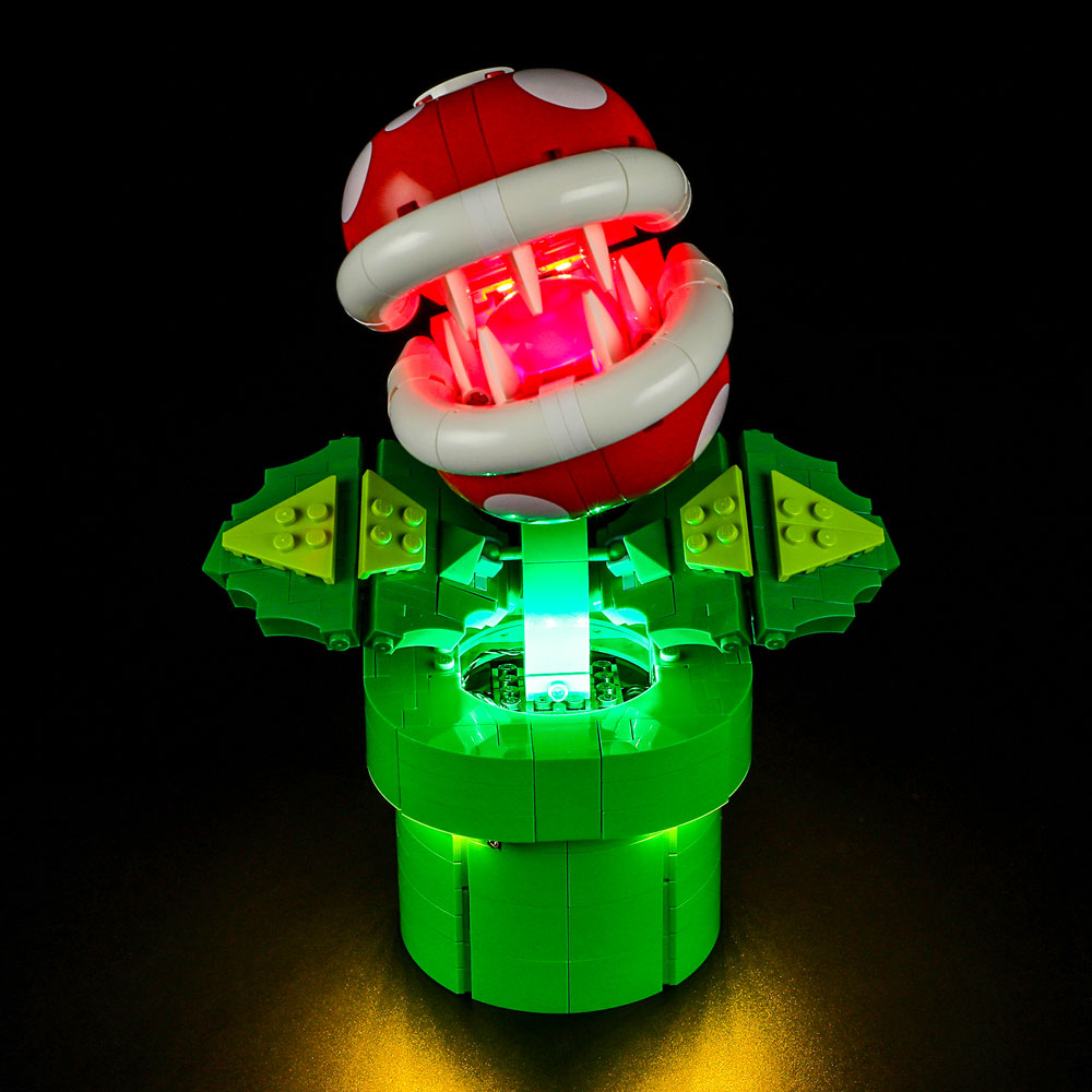 Beleuchtungsset für Super Mario Piranha-Pflanze 71426-Briksmax 