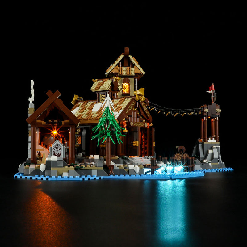 Lightailing-Lichtset für LEGO® Wikingerdorf 21343