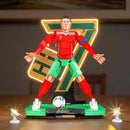 Light kit for Cristiano Ronaldo – Soccer Legend 43016 -Briksmax 2.0 |  Classic Warm Edition