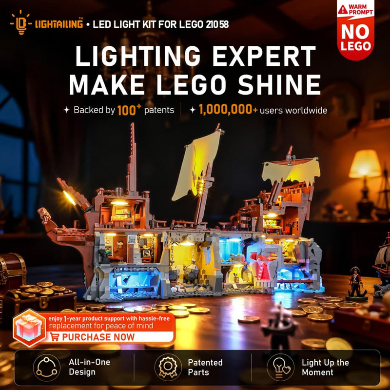 Light Kit for The Goonies 21363- Lightailing