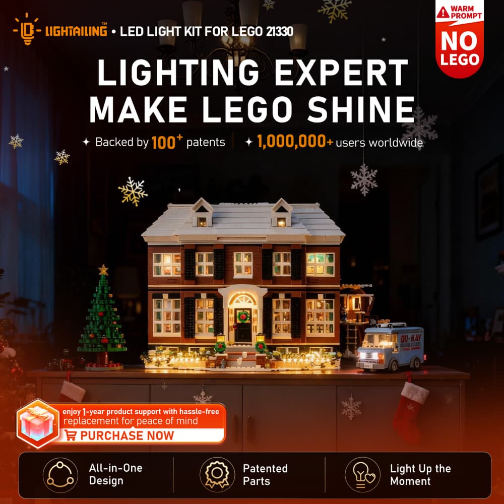 Light Kit for Home Alone 21330-Lightailing