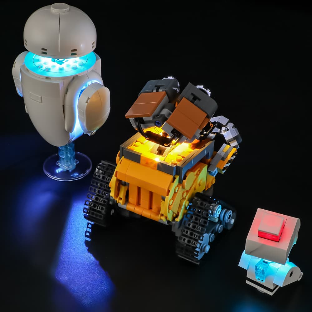 Lightailing Light Kit For LEGO WALL-E and EVE  #43279- 8
