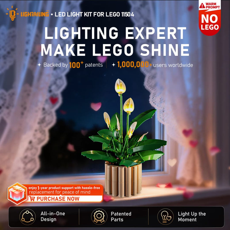 LEGO Peace Lily 11504 Light Kit