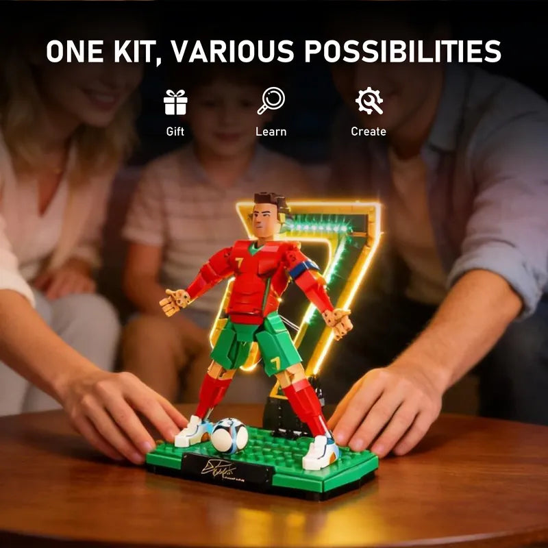Briksmax 2.0 Light Kit for LEGO 43016 CR7 Green No.7 Edition
