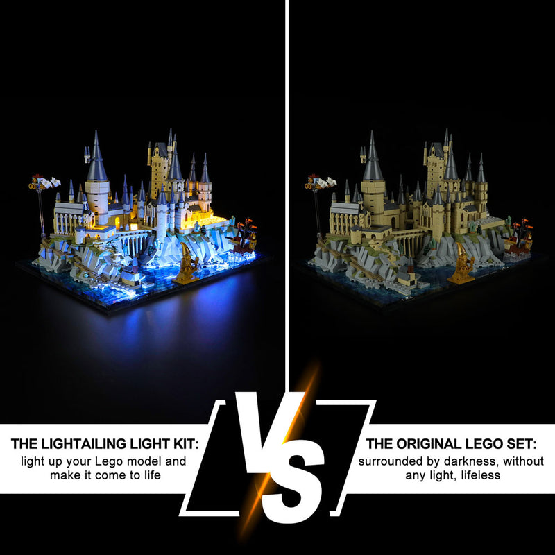 Light Kit for LEGO Hogwarts Castle and Grounds 76419 Lightailing