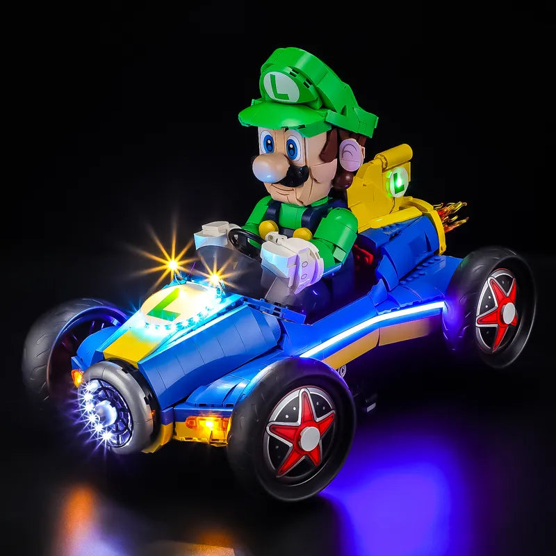 Beleuchtungsset für Mario Kart – Luigi & Mach 8 #72050 - Briksmax 2.0