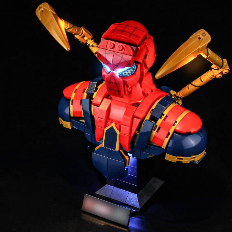 Lightailing Light Kit For LEGO Iron Spider-Man Bust