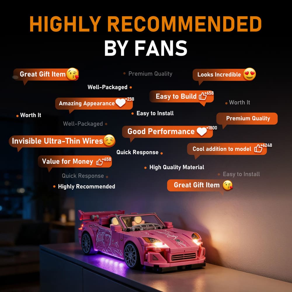 Light Kit for 2 Fast 2 Furious Honda S2000 77241-Lightailing