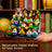 Compact 4-Tier Display Case for 72 LEGO® Minifigures (2 Pack)| BRIKSMAX