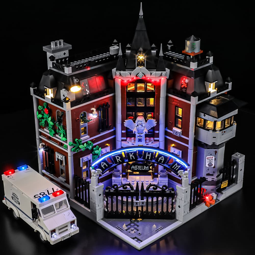Briksmax 2.0 Light Kit For LEGO Arkham Asylum  #76300- 5