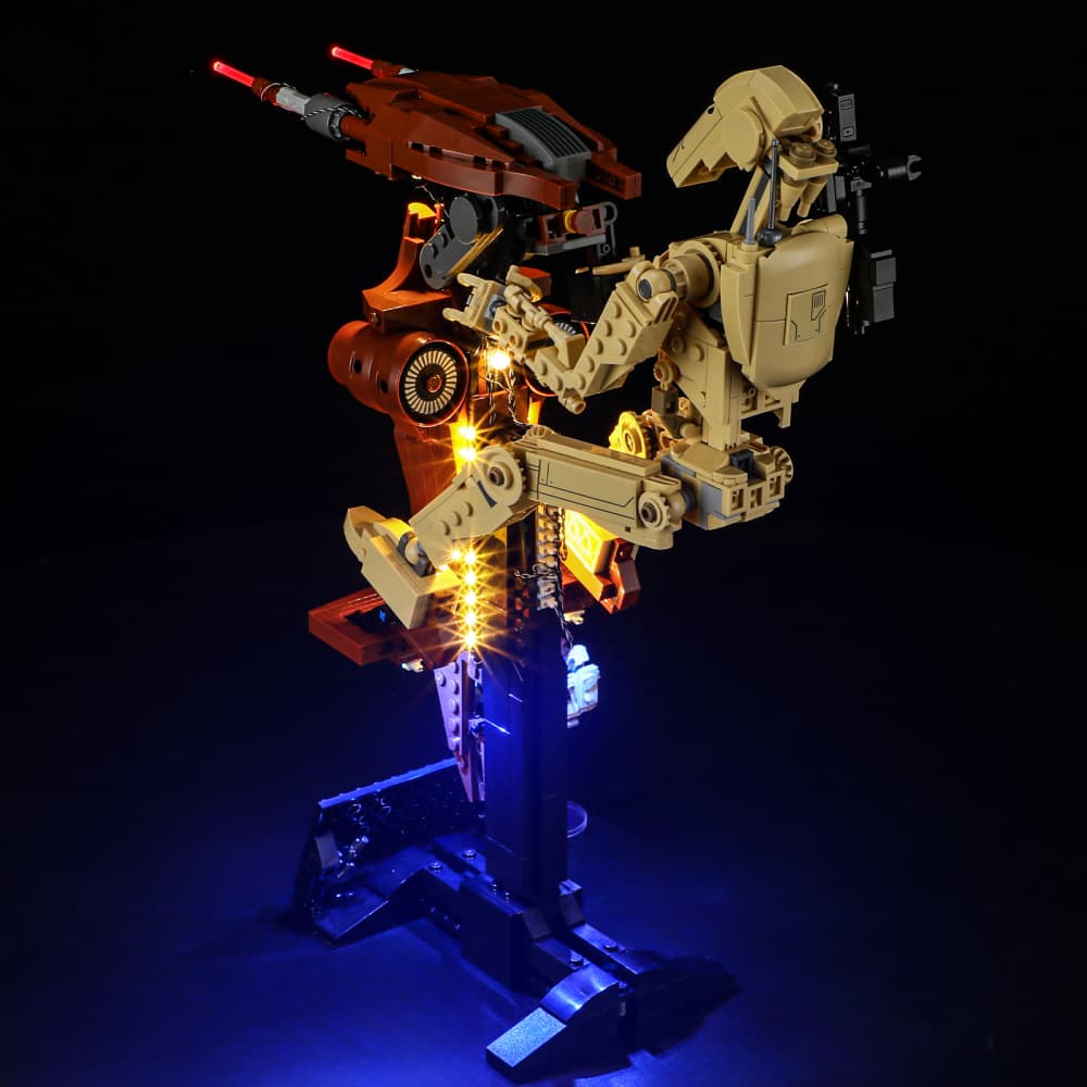 Briksmax Light Kit For Battle Droid with STAP #75428- 6