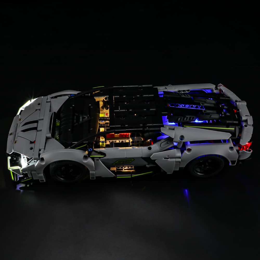  Briksmax 2.0 Light Kit For LEGO Lamborghini Revuelto Super Sports Car #42214 -12