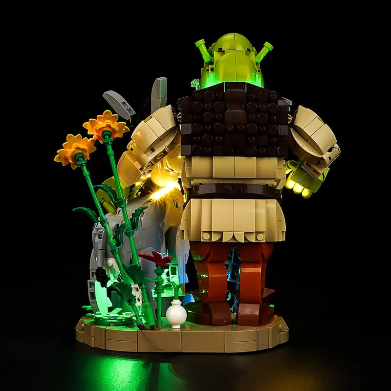 Light kit for Shrek, Donkey & Puss in Boots 72423 - Lightailing