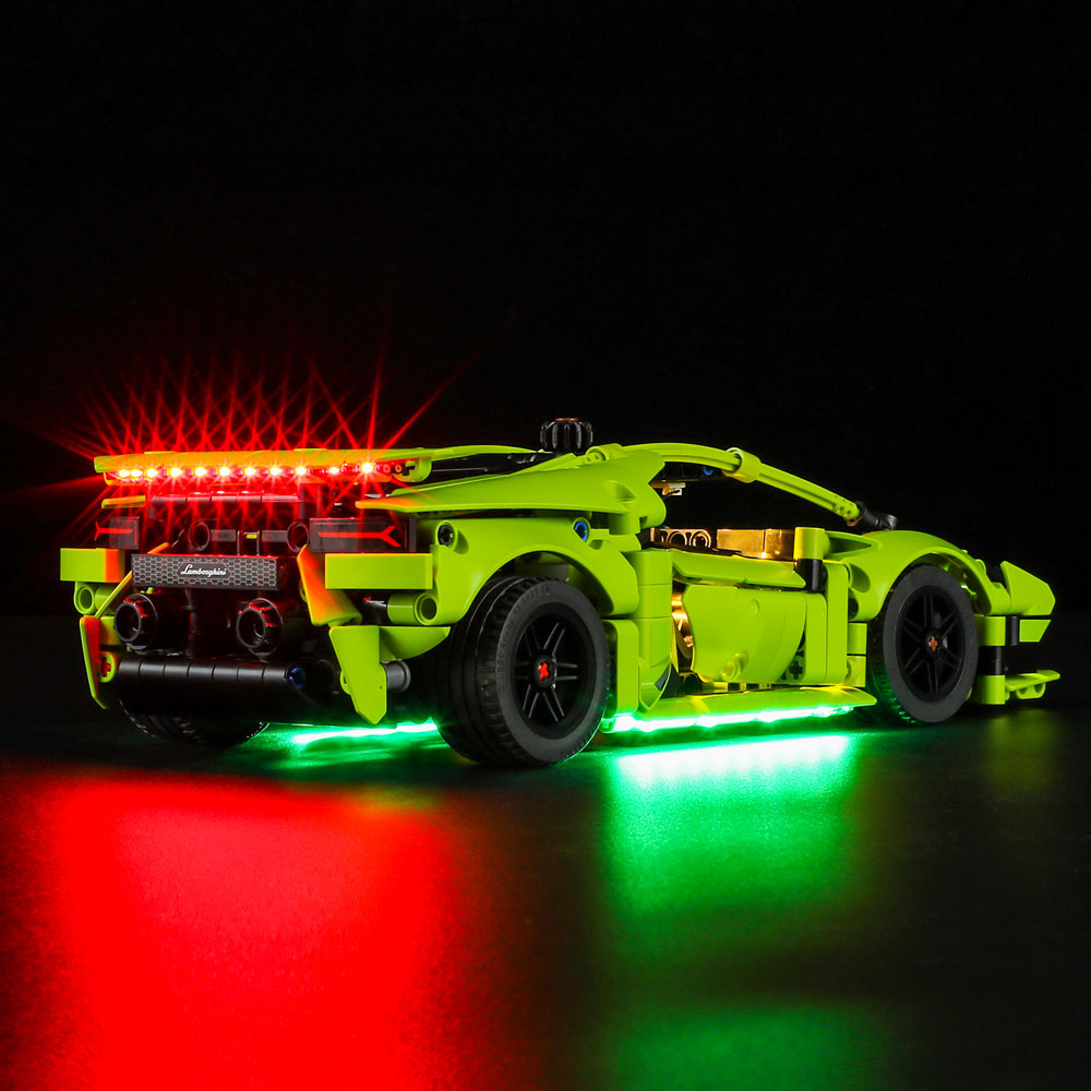 Kit d'éclairage pour LEGO Lamborghini Huracán Tecnica 42161-BriksMax