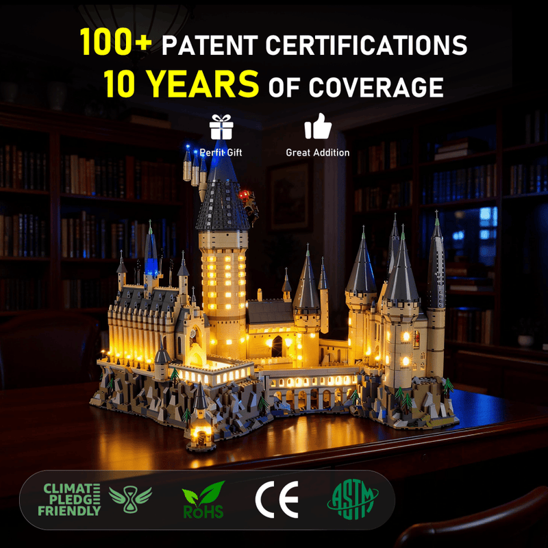 Kit d'éclairage pour le château de Poudlard 71043