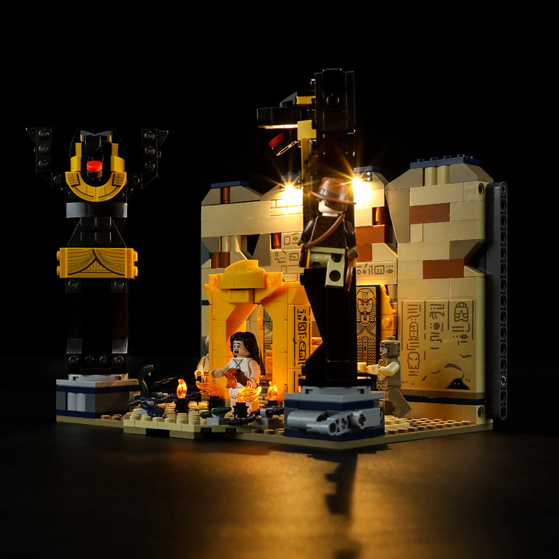 Light iling Light Kit für LEGO Flucht aus dem verlorenen Grab 77013