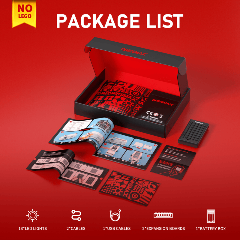 Briksmax Light Kit For Holiday Main Street 10308