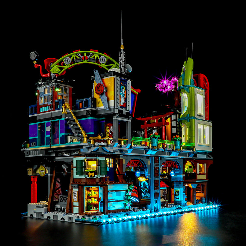 Light Kit For LEGO® NINJAGO® City Markets 71799-BriksMax【Almost Sold Out】