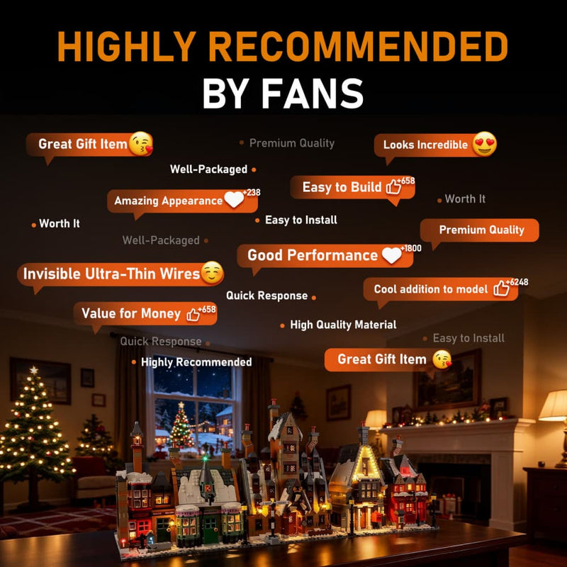 Beleuchtungsset für Hogsmead Village – Sammleredition Nr. 76457 -Lightailing