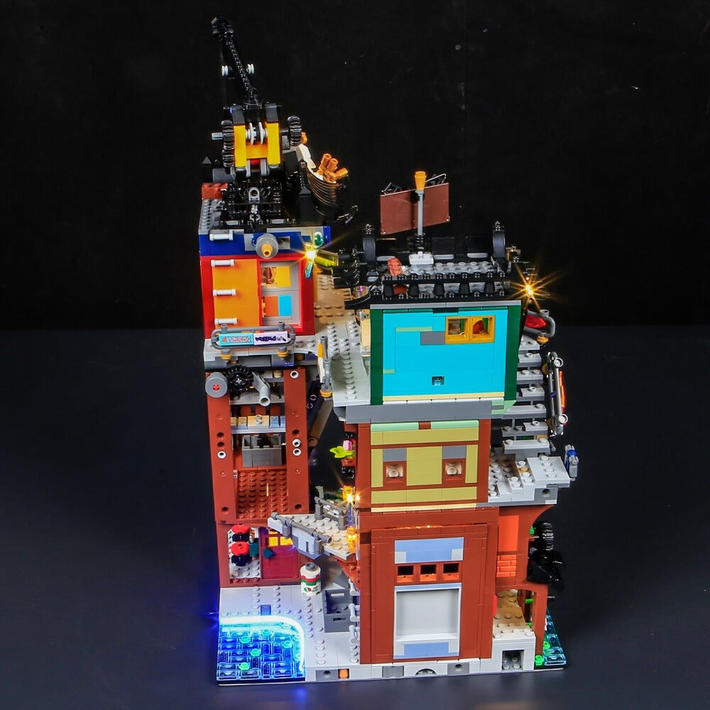 Briksmax 2.0 Light Kit For LEGO NINJAGO City Workshops #71837-11