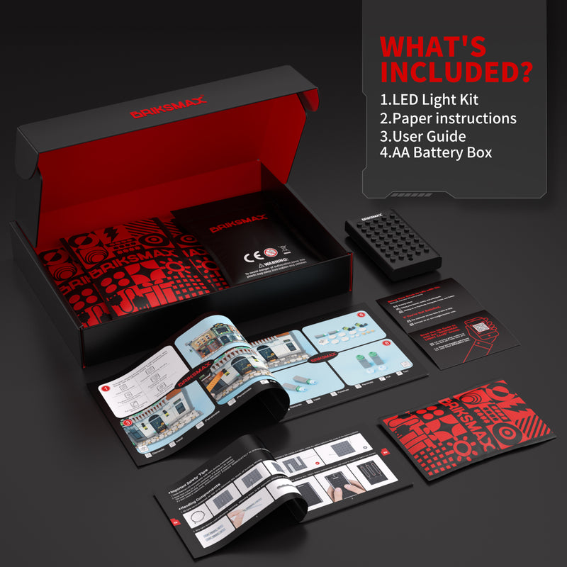 Briksmax 2.0 Light Kit For Sherlock Holmes: Book Nook